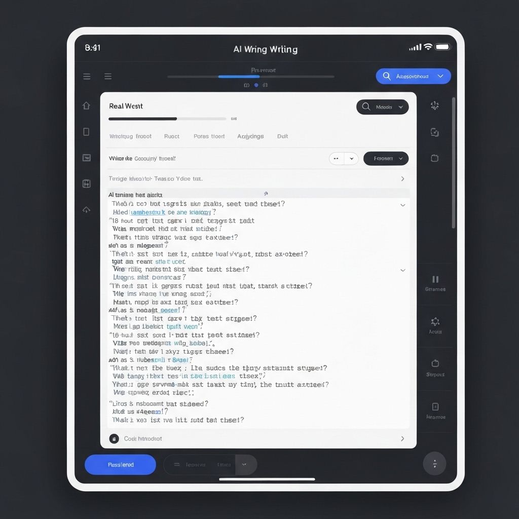 AI Writer Master screenshot 1 - AI Writing Assistant for Emails, Essays & Novels