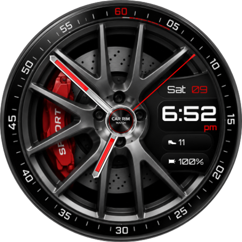 Car Rim Watch Face icon