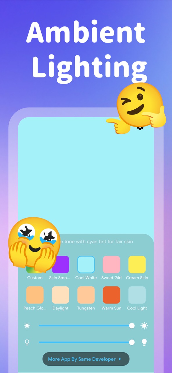 LightCam screenshot 3 - Fill Light & Night Selfie Camera